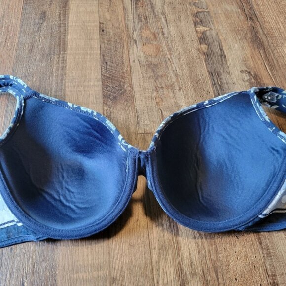 Lucky Brand Navy Blue Floral Bra - Picture 3 of 8